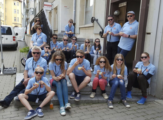 Kindernachwuchsorchestertreffen des sächsischen Blasmusikverbandes in Jena 2017